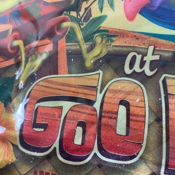 Universal Studios Beach Bag SpongeBob Just Chillin at Goo Lagoon Tote Bach Bag - Picture 5 of 13